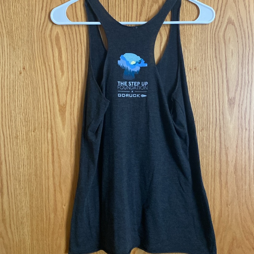 GORUCK Chad 1000X 2022 Tank Top Medium Dark Gray/ Heathered Black - Picture 5 of 7